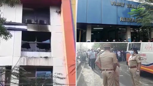 Maharashtra Hospital Fire: 13 COVID-19 Patients Dead After Fire Breaks Out at Vijay Vallabh COVID-19 Care Hospital in Virar, CM Uddhav Thackeray Orders Probe