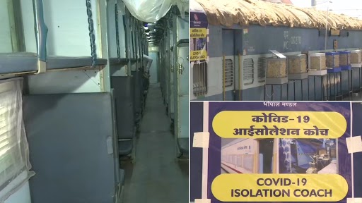 Madhya Pradesh: 20 COVID-19 Isolation Coaches Set up by Indian Railways for Coronavirus Patients in Bhopal (See Pics)