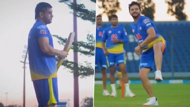 IPL 2021: MS Dhoni, Suresh Raina Fine-Tune Skills in Chennai Super Kings’ Training Session