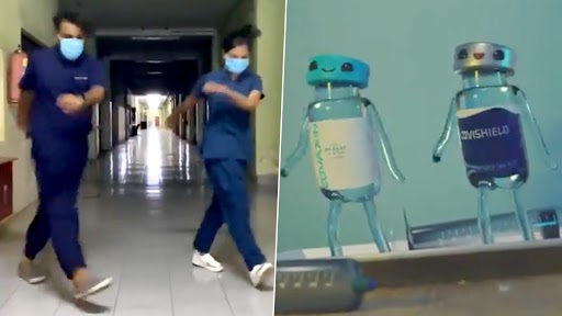 Janaki Omkumar, Naveen Razak’s Dance on Rasputin Song Inspires Kerala Police To Root for COVID-19 Vaccines (Watch Video)