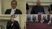 Justice NV Ramana Sworn In As the New Chief Justice of India (See Pics)