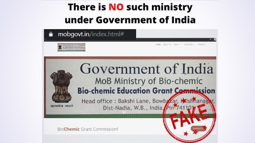 Fake Website of BioChemic Grant Commission, Claiming To Be Working Under Govt, Invites Applications for Various Posts; PIB Fact Check Reveals Truth Behind Fake Post