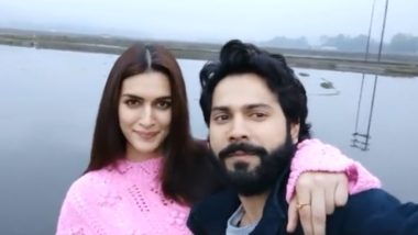 Bhediya: Kriti Sanon Posts a Clip With Co-Star Varun Dhawan As They Wrap Their Film's Shoot in Arunachal Pradesh