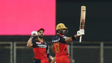 RCB vs RR, IPL 2021 Stat Highlights: Devdutt Padikkal's Century, Virat Kohli's 6k Runs in IPL and Other Stats As Royal Challengers Bangalore Record Stunning 10-Wicket Win