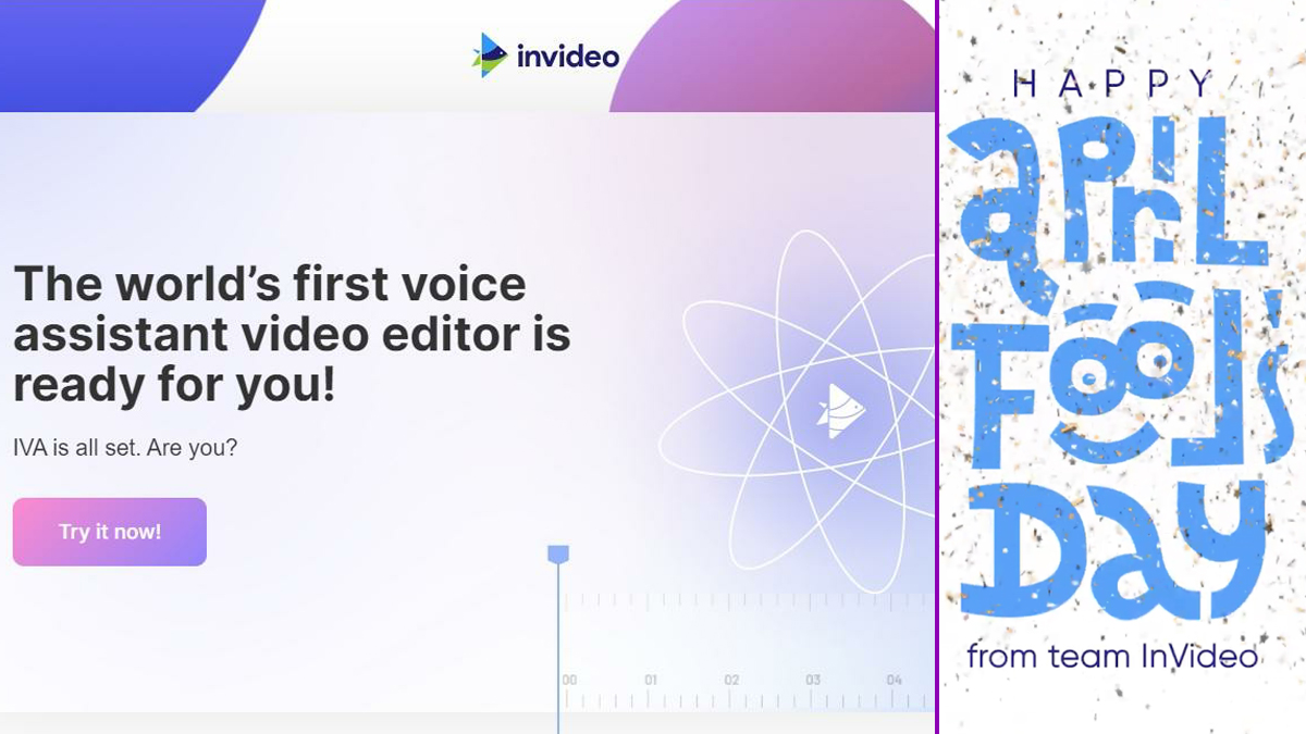 InVideo’s April Fool’s Day Campaign Pranks 2500 Subscribers