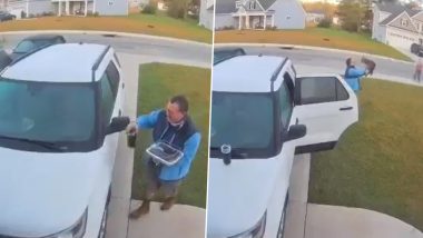 Bobcat Attack in North Carolina: Man Throws the Animal to Save Wife, Viral Video Captures Wild Encounter
