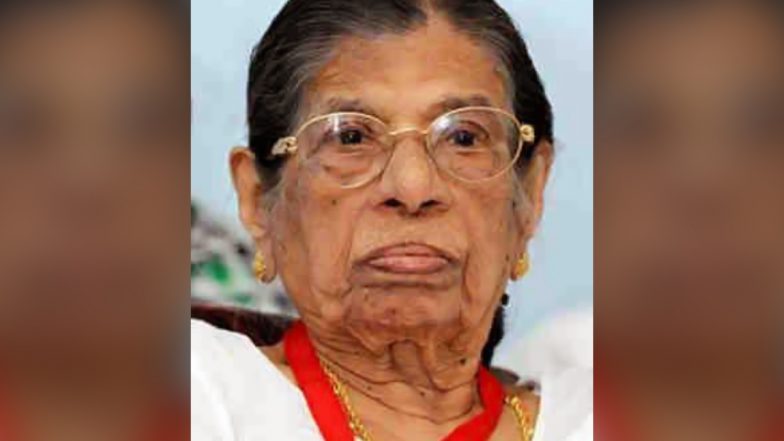 KR Gouri Amma, First Revenue Minister of Kerala, Dies at Hospital in Thiruvananthapuram at 102 Years