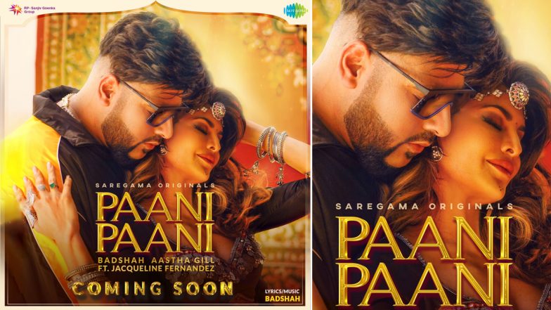 Paani Paani First Look Out! Jacqueline Fernandez and Badshah's Upcoming Track Promises To Be Fiery Hot!