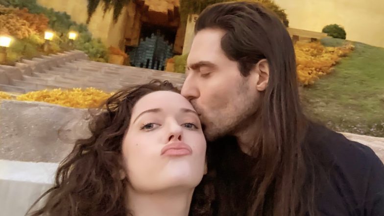 WandaVision Actress Kat Dennings and Beau Andrew WK Share a Passionate Lip-Kiss in Public (See Pic)