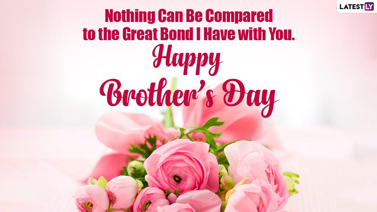 Happy National Brother's Day 2021 Greetings, Wishes and HD Images ...