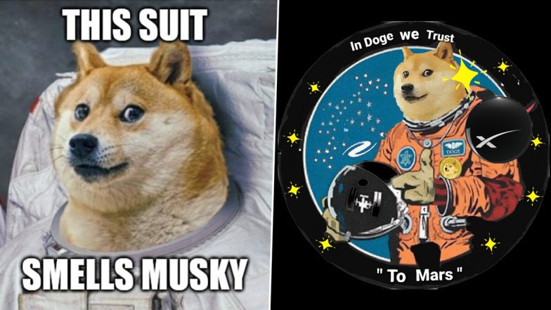 Elon Musk's SpaceX to Launch a Dogecoin-Funded Satellite to the Moon! Netizens Flood Twitter with Funny Memes and Jokes