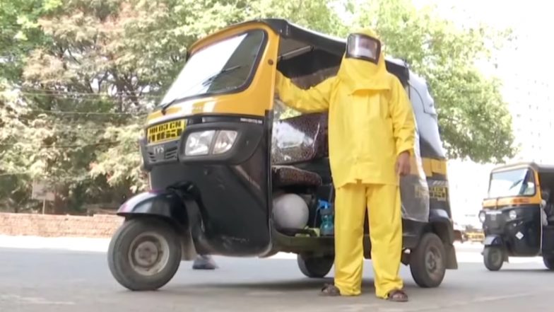 A Teacher From Mumbai Provides Free Auto Rides For COVID-19 Patients