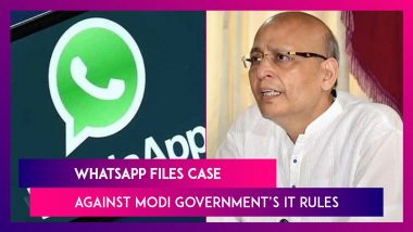 WhatsApp Files Case Against Modi Government’s IT Rules, Says It Weakens User Privacy; Congress Says New IT Rules Draconian