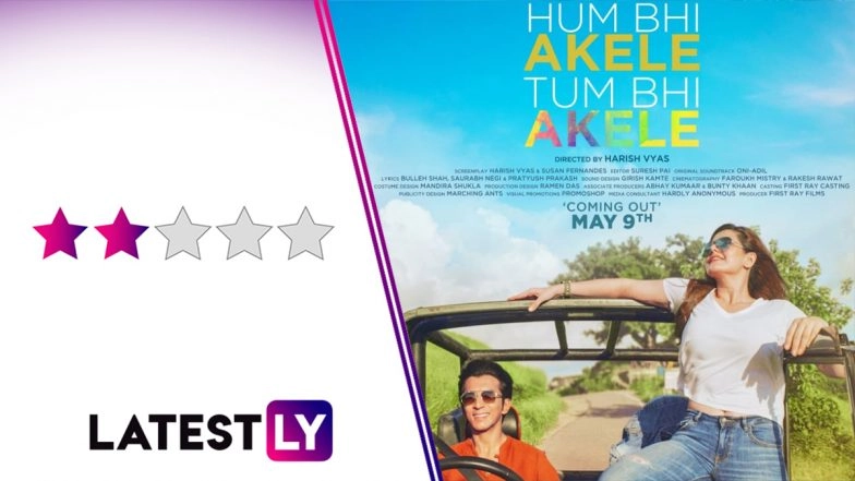 Hum Bhi Akele Tum Bhi Akele Movie Review: Zareen Khan and Anshuman Jha&rsquo;s Gender-Less &lsquo;Love Story&rsquo; Passes Muster (LatestLY Exclusive)