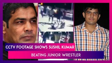 Sushil Kumar, Two-Time Olympic Medalist Caught On CCTV Beating Sagar Dhankar, A Junior Wrestler Who Allegedly Died  Due To Those Injuries