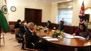 World News | Jaishankar, Dominic Raab Discuss Indo-Pacific, Global Health Challenges and UN Cooperation