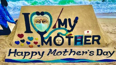 On Mother's Day 2021, Sudarsan Pattnaik's Sand Art Is Winning Hearts! Padma Shri Awardee Pays Tribute to COVID-19 Frontline Warriors