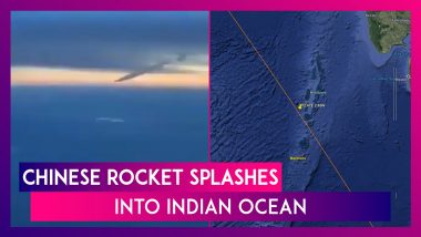 Chinese Rocket Splashes Into Indian Ocean, Crashes Near Maldives