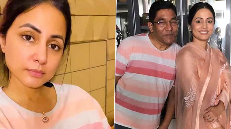 Hina Khan Wears Her Late Father’s T-shirt During Her Recent Live Session, Opens Up About Being Careless About the COVID Situation