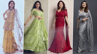 Madhuri Dixit Nene Birthday: Being Elegant is Her Forte and Redefining Elegance In Her Hobby (View Pics)