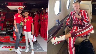 Monaco GP 2021: Cristiano Ronaldo Jr, Georgina Rodriguez and Erling Haaland Attend F1 Race in Monte Carlo