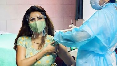 Debina Bonnerjee Gets the First Dose of COVID-19 Vaccine, Actress Requests Everyone to Get Vaccinated