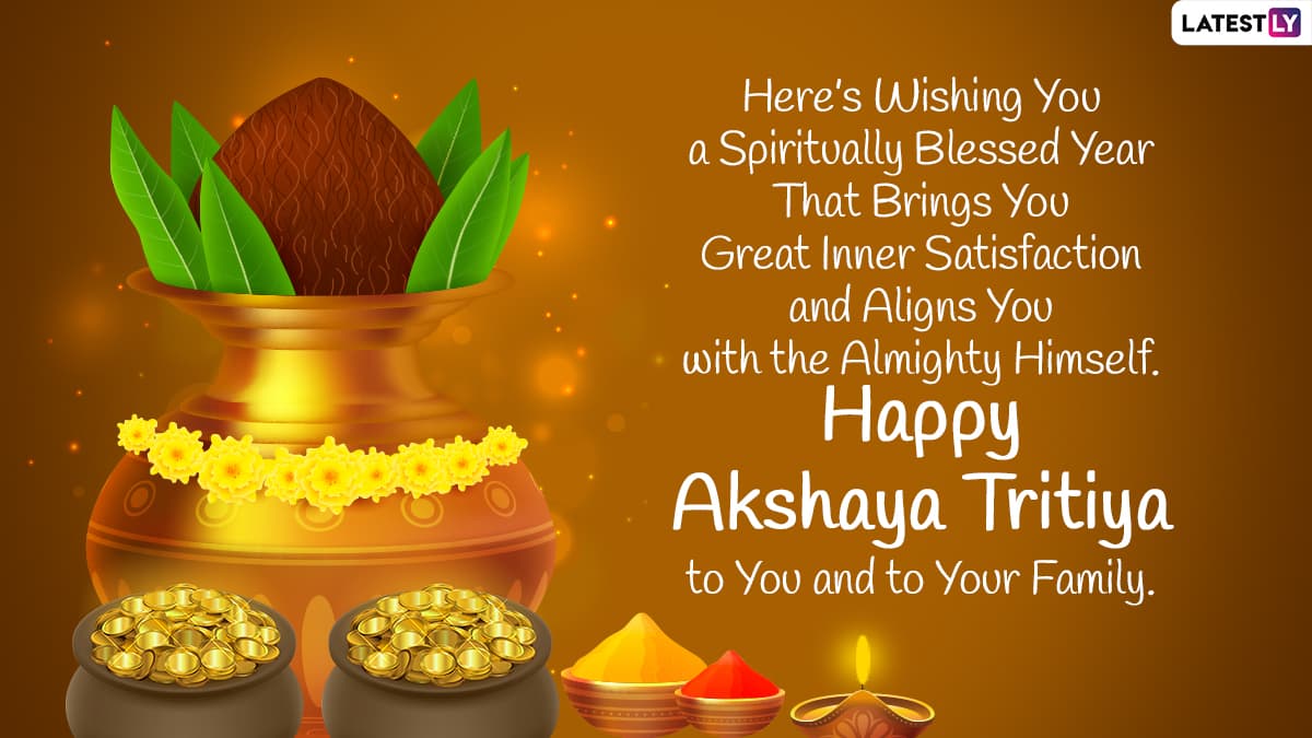 Akshaya Tritiya 2022 Messages & HD Images: WhatsApp Greetings ...