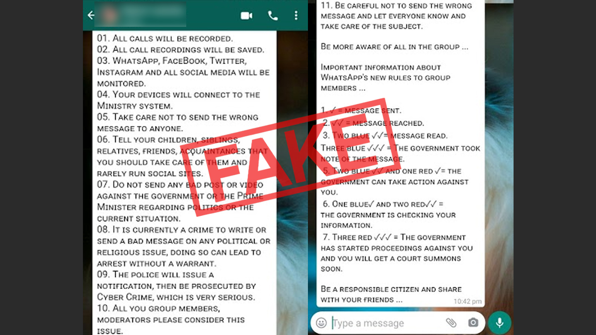 Government Recording Your WhatsApp Calls and Monitoring Facebook, Twitter and Instagram Under New Communication Rules? Here’s The Truth Behind The Viral Message