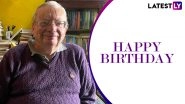 Happy Birthday, Ruskin Bond! Netizens Share Quotes and Messages to Celebrate the Beloved Indian Author on Twitter