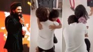 Allu Arjun Hugs His Kids Tightly As He Meets Them After 15 Days of Quarantine (Watch Video)