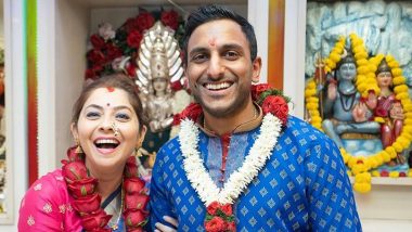 Sonalee Kulkarni Marries Kunal Benodekar on Her Birthday, Says 'When the Situation Is So Bad in Our Country, We Can't Celebrate Anything' (View Pics)