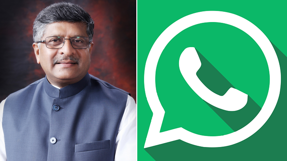 WhatsApp Users Have Nothing To Fear About New IT Rules, Says Union Minister Ravi Shankar Prasad