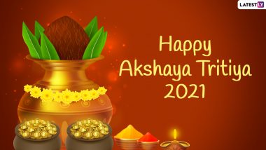 Akshaya Tritiya 2021 Wishes and Akha Teej HD Images: WhatsApp Stickers, Lord Parshuram Jayanti Facebook Greetings, Signal Messages and Telegram Photos to Observe the Day