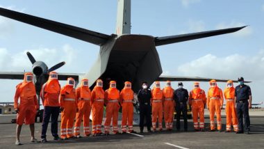 Cyclone Yaas: 7 Teams of 5 Bn NDRF-Pune Airlifted to Odisha's Bhubaneswar for Deployment in Coastal Districts