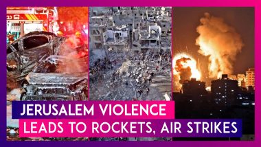 Jerusalem Protests Escalate Into Rocket Strikes & Bombings Between Israel & Hamas Across Gaza Strip