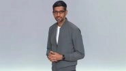 Google CEO Sundar Pichai Announces $9.5 Billion for New Offices, Data Centres in US in 2022