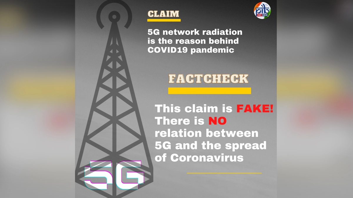 Fact Check News Is 5G Network Radiation The Reason Behind COVID19
