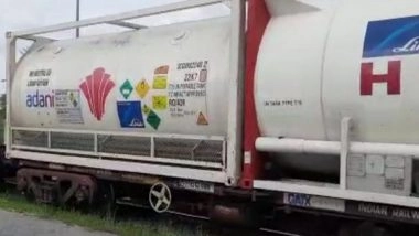 India News | Tenth Oxygen Express Carrying 120 MT LMO Reaches Bengaluru