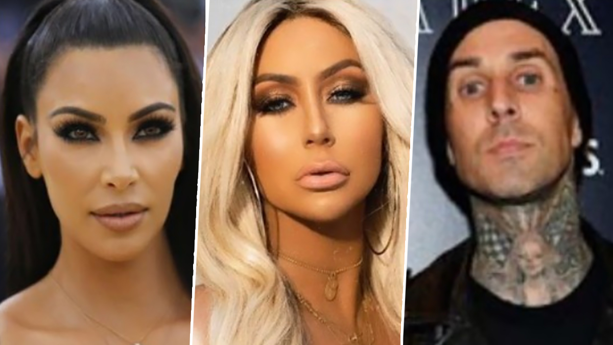 Aubrey O Day Once Claimed That Kim Kardashian and Travis Barker