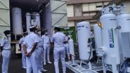 India News | COVID-19: Indian Navy Launches Mobile Oxygen Generation Plants
