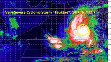 India News | Cyclone Tauktae Intensifies into 'very Severe Cyclonic Storm', to Reach Gujarat Coast on May 17