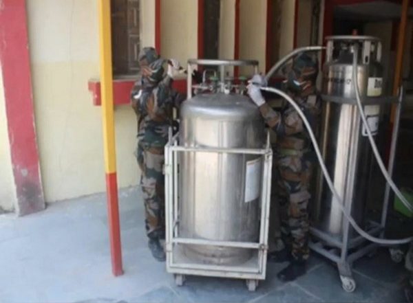 Indian Army Innovates Solution for Conversion of Liquid Oxygen to Low Pressure Oxygen Gas
