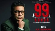99 Songs: AR Rahman&rsquo;s Musical Drama to Arrive on Netflix on May 21 (Watch Trailer)
