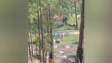 India News | Almora Admin Sets Up Cremation Ground for Covid Victims in Forest Area