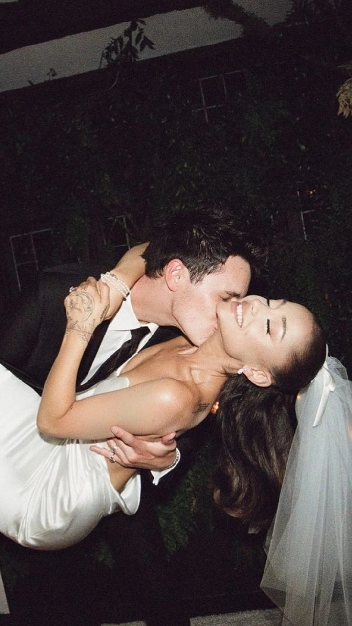 Ariana Grande-Dalton Gomez Full Wedding Album: Check Photos of Stylish Husband and Wife Duo