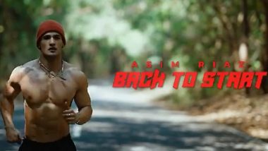 Bigg Boss Hunk Asim Riaz Is Shirtless and Strong In 'Back To Start' Teaser: Watch Video!