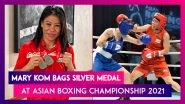 Asian Boxing Championship 2021:  Mary Kom Loses to Nazym Kyzaibay, Bags Silver Medal