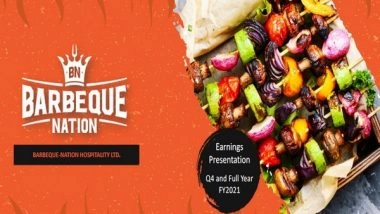 Business News | Barbeque Nation Q4 Revenue Up at Rs 226 Crore