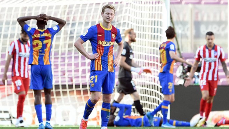 Barcelona Held to Goalless Draw by Atletico Madrid in La Liga 2020–21, Twitter Reacts With Funny Real Madrid Memes and Jokes