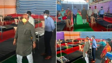 COVID-19 Surge in Karnataka: State Home Minister Basavaraj Bommai Converts His Residential Premises Into Coronavirus Care Centre (See Pics)